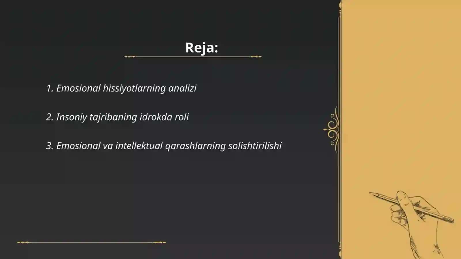 Animizm nazariyasini "Emosional" va intellektual tanqidi 2