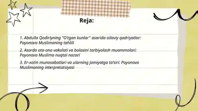 O'tgan kunlar 2