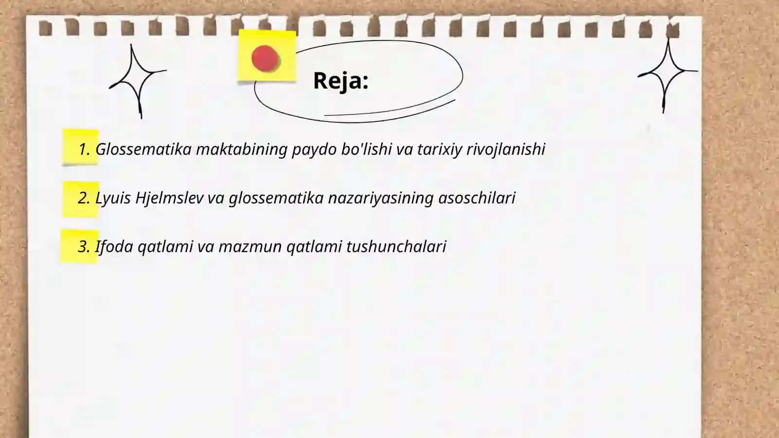 Glossematika maktabi talimoti 2