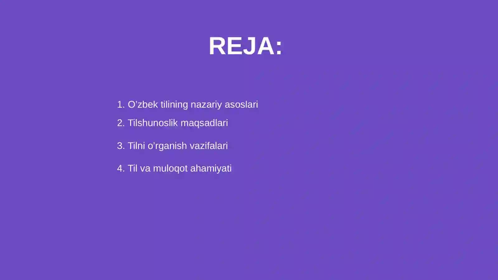 O’zbek nazariy tilshunosligi maqsad va vazifalari 2