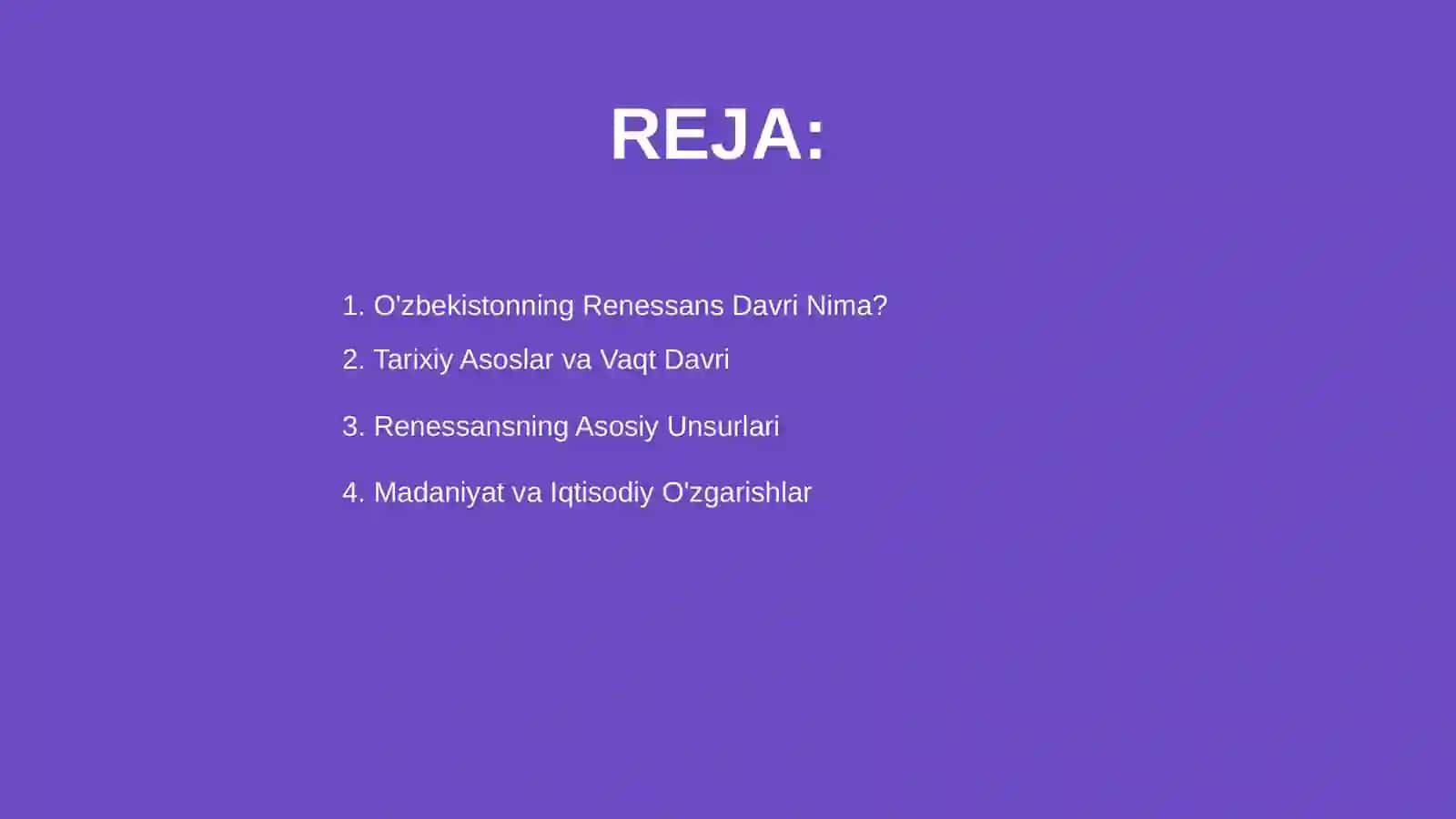 O'zbekistonning renessans davri 2