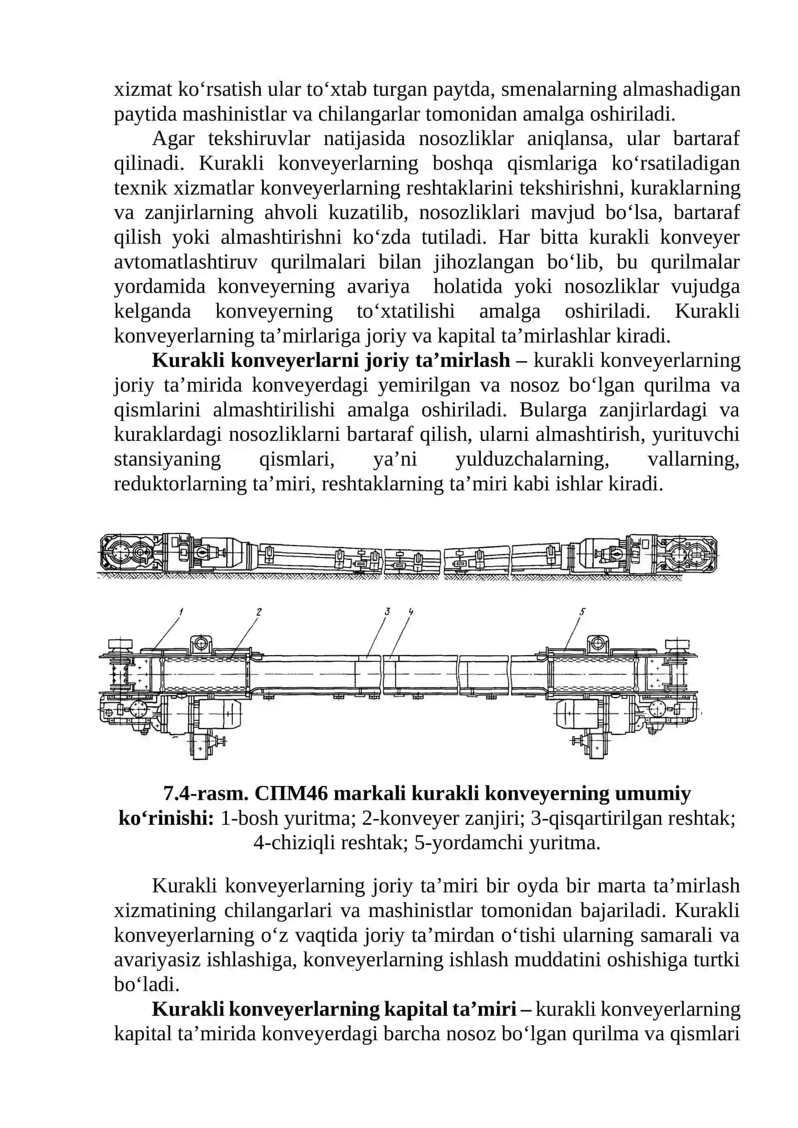 Konvеyеrlarni yig‘ish va bo‘laklarga ajratishni o‘rganish 2