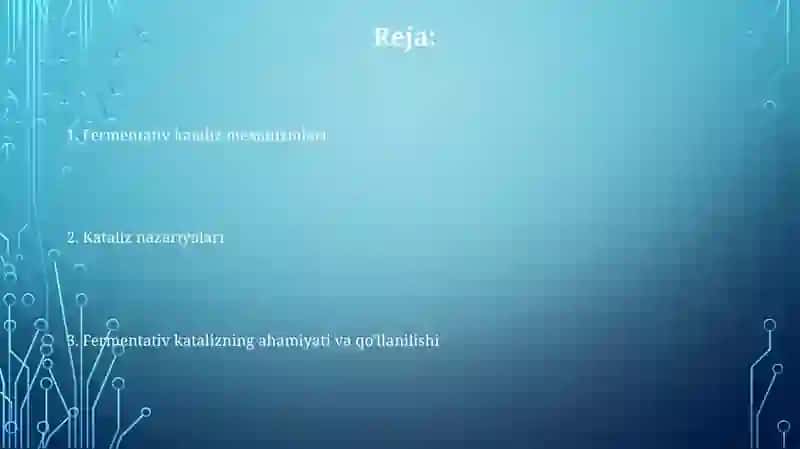 Fermentativ kataliz 2