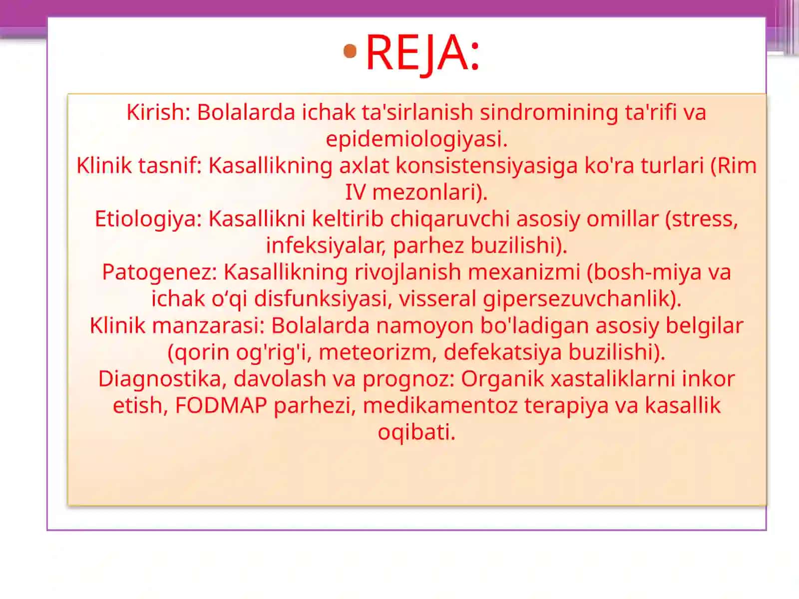 Ichakta’sirlanish sindromi 2
