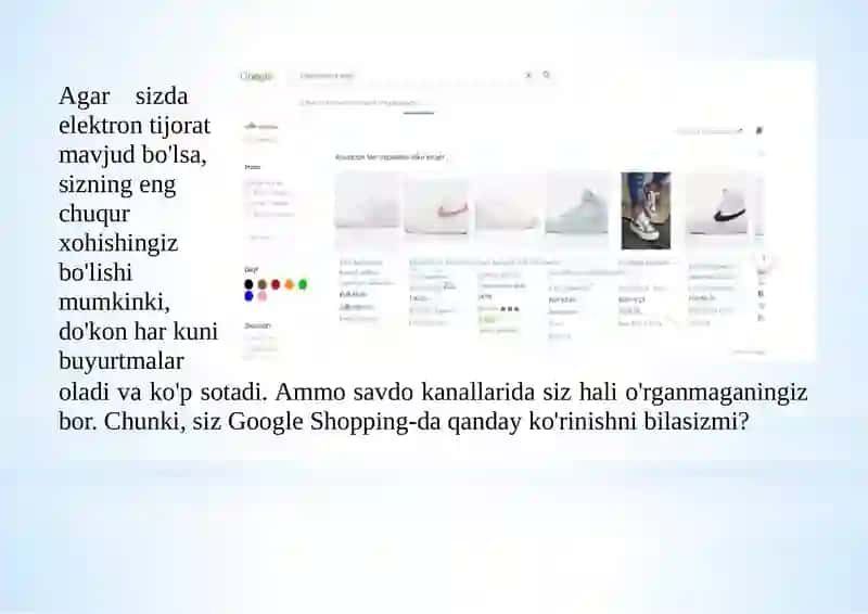 Google Shoppingvauningimkoniyatlari 2