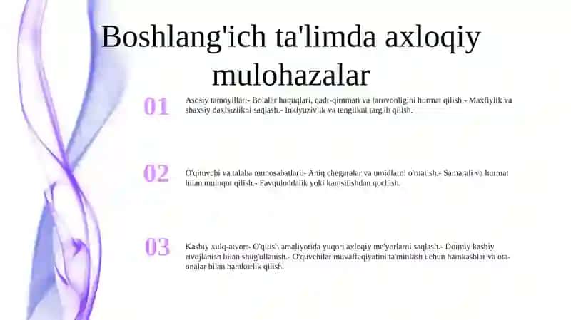 Boshlang'Ich Sinf O'Quvchilariga Nafosat Tarbiyasini Berishda Pedagogik Etika 2