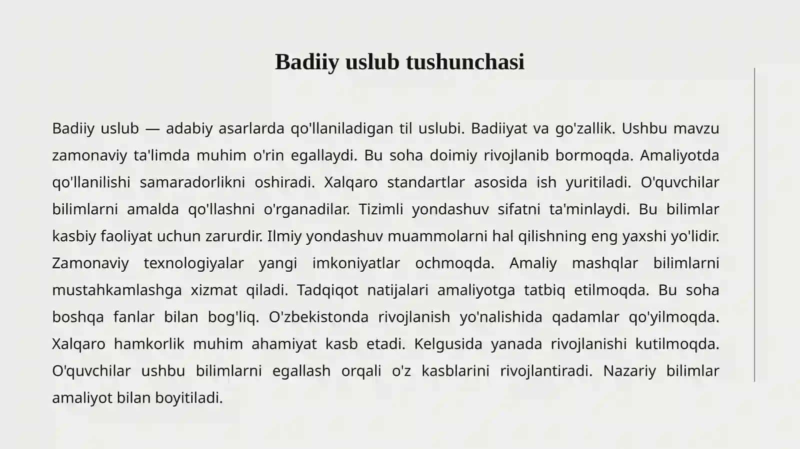 Badiiy uslub 2