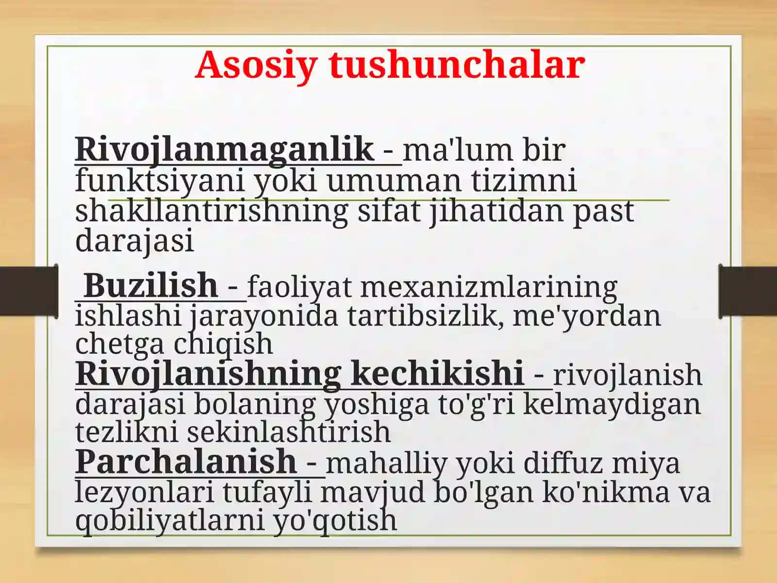 Psixik rivojlanishi orqada qolgan bolalar nutqiy rivojlanishining hususiyatlari va logopedik korreksiyaning asosiy yo‘nalishlari 2