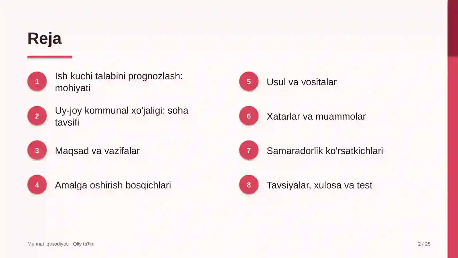 uy joy kommunal xo'jaligida ish kuchi talabini prognozlash 3146 2