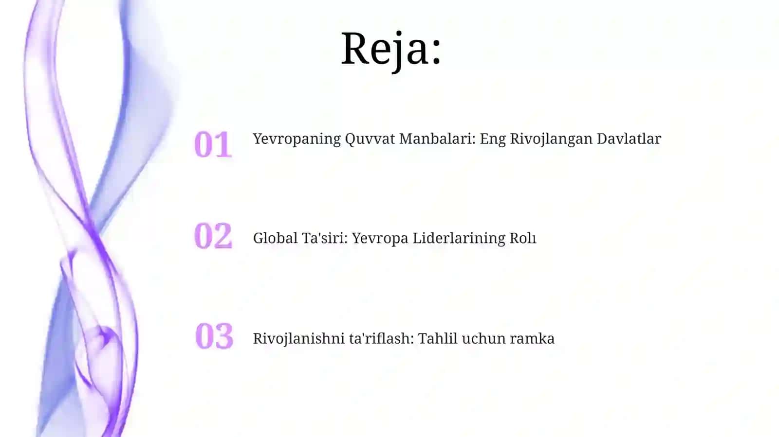 Rivojlanishni ta'riflash: Tahlil uchun ramka 2