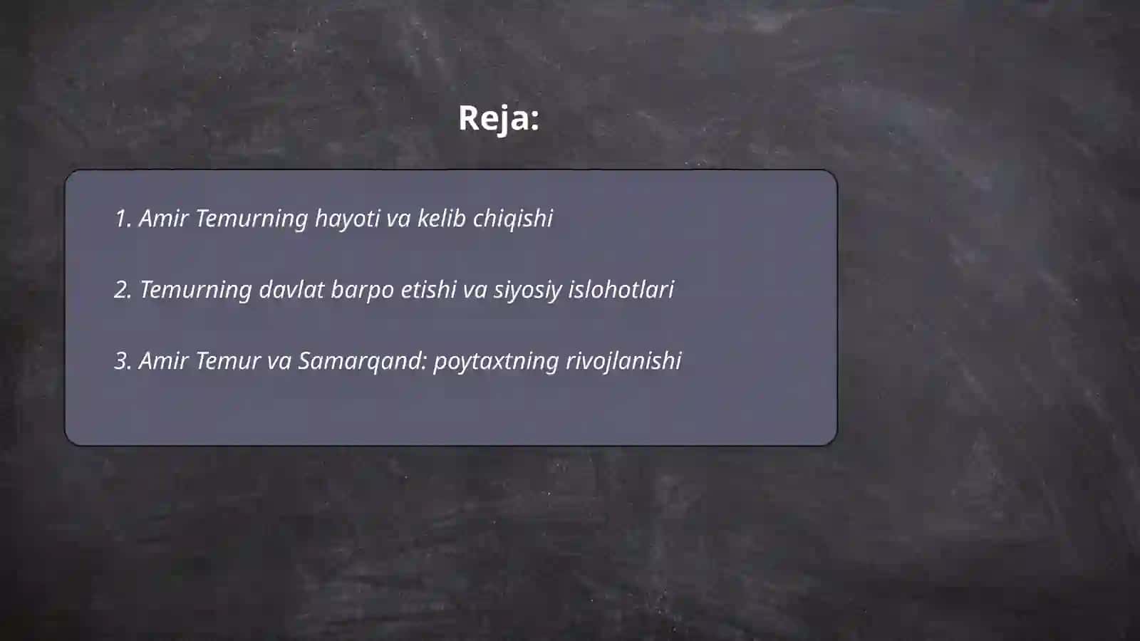 Amir Temur 2