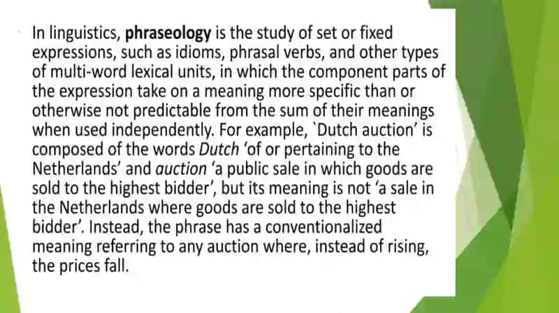 Phraseology and translation: PUs in translation; Phraseology and translation: the translation process, translation techniques 2