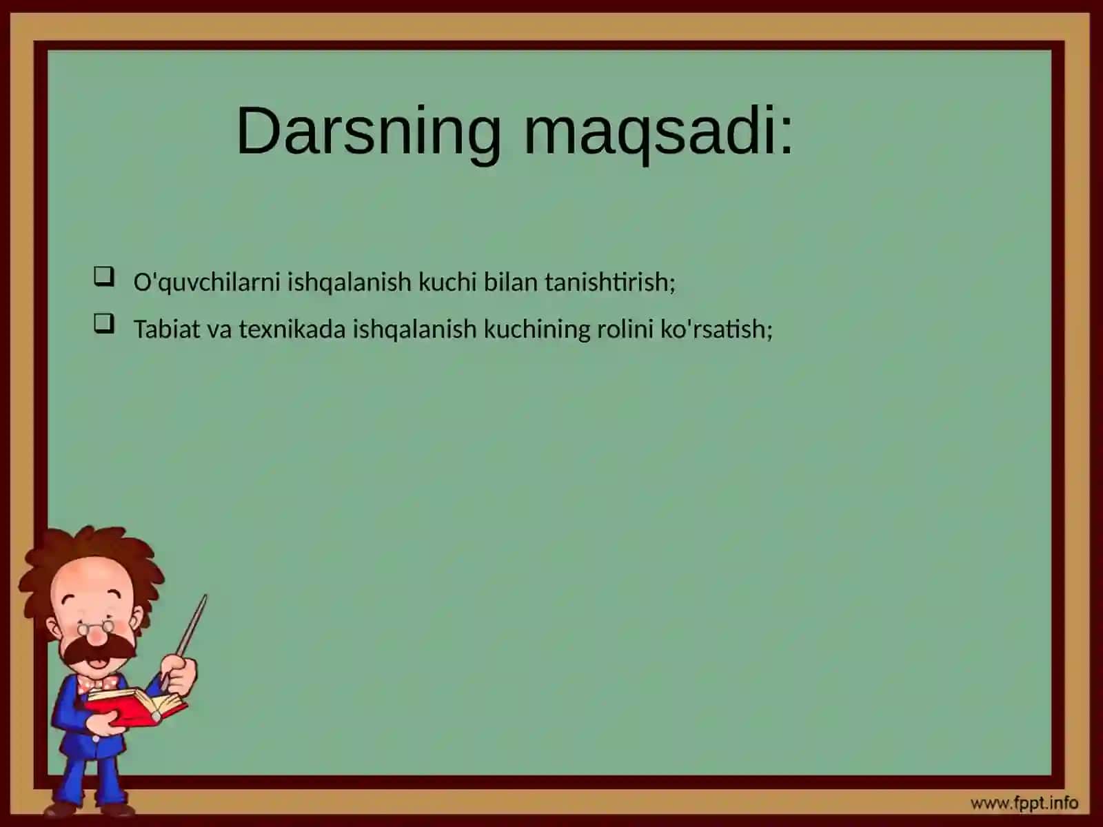 Fizika - Ishqalanish kuchi va uning turlari (7-sinf) 2