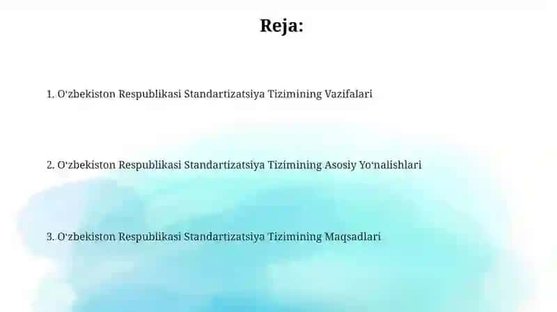 Milliy standartlar tizimi 2