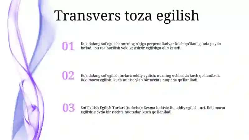 Sof Egilish Egilish Turlari 2