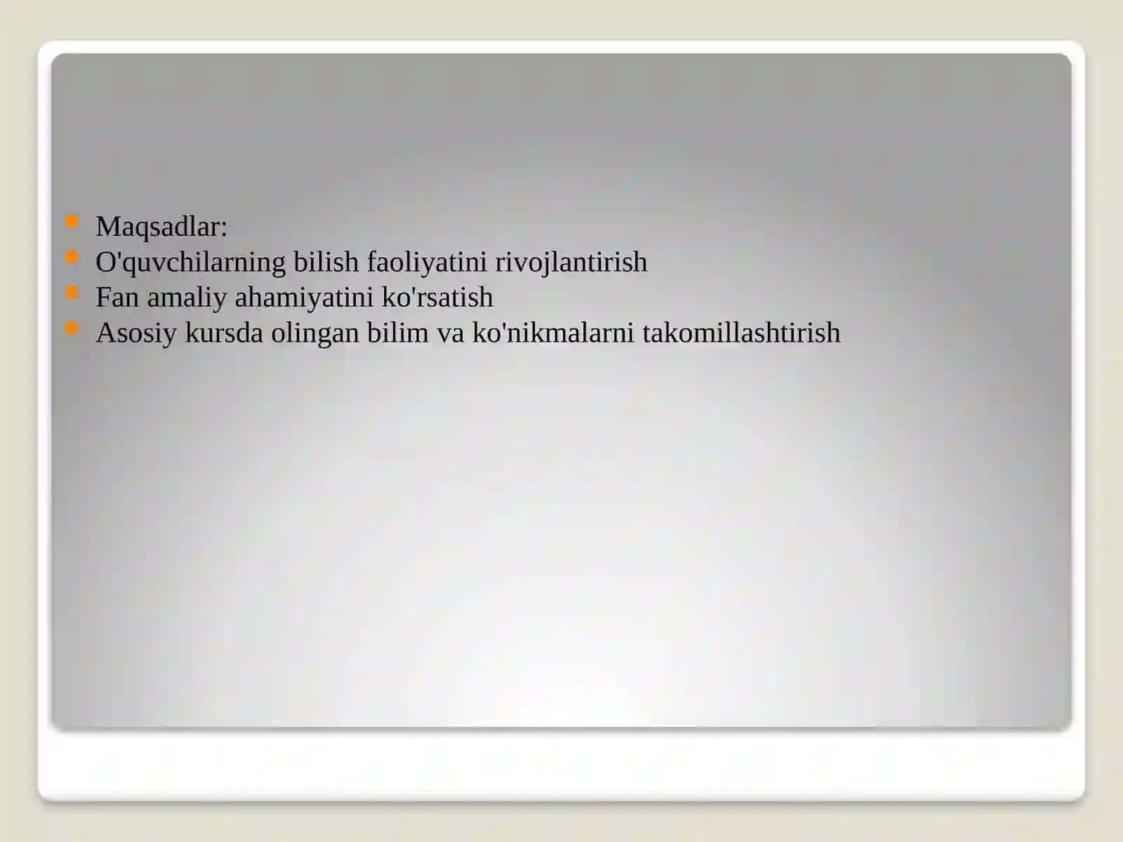 Fizika - Kristallarni o'stirish tajribasi 2