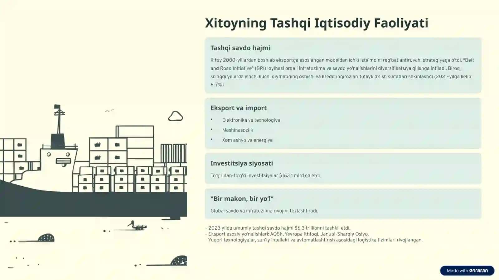 Xitoy va Hindistonning Zamonaviy Tashqi Iqtisodiy Faoliyatini Tahlili 2
