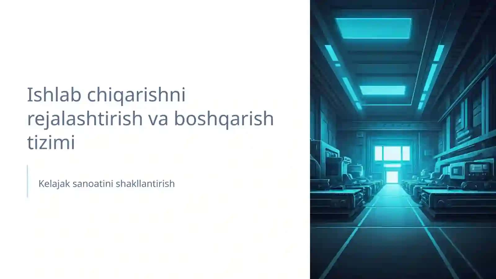 BIZNESGA KIRISHFANIDANTAYYORLAGAN TAQDIMOTI 2