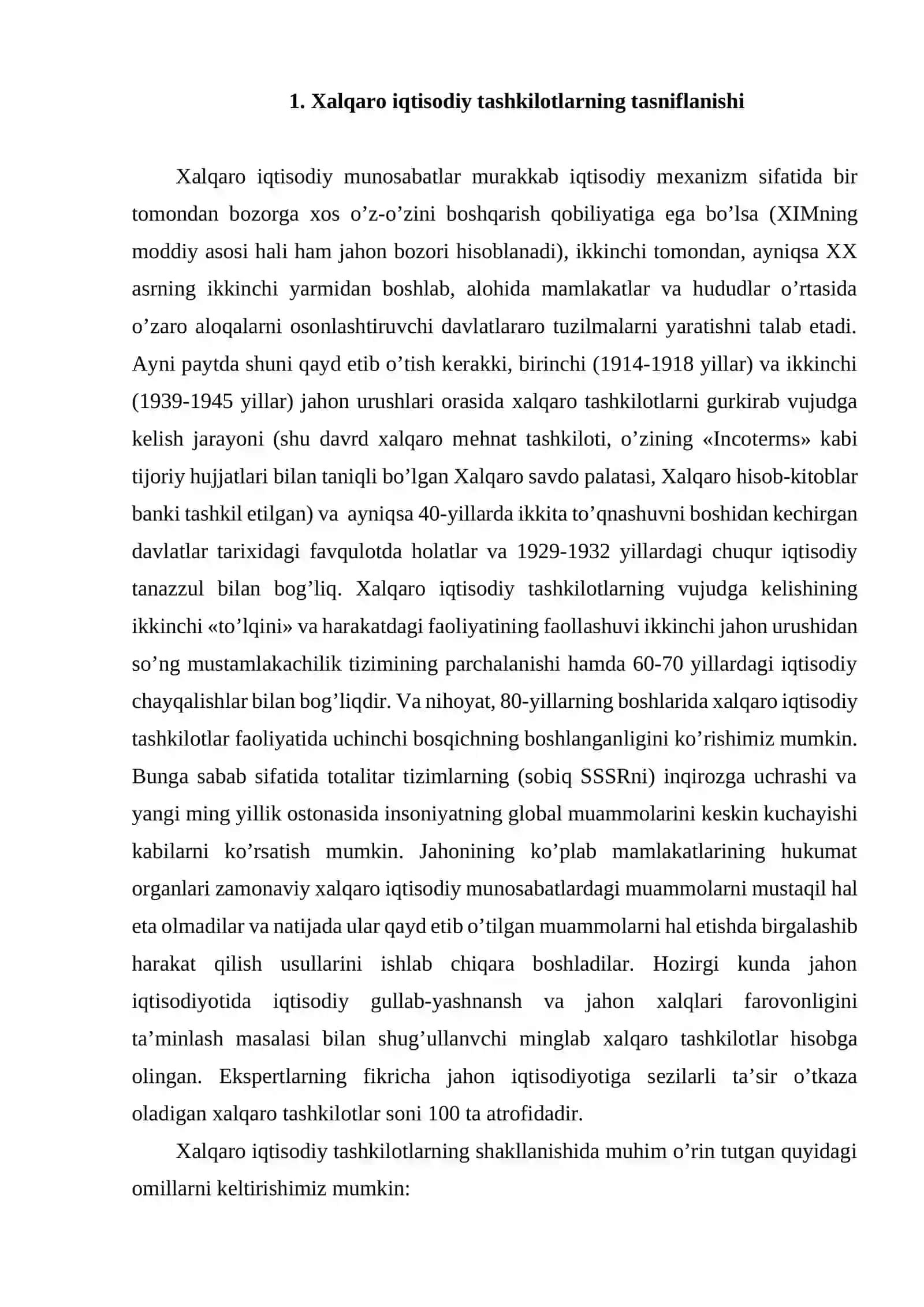 Хalqaro tashkilotlarning iqtisodiy roli 2