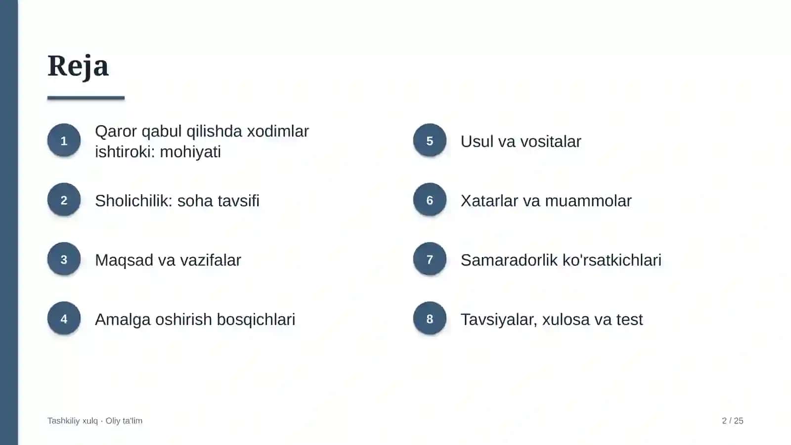 sholichilikda qaror qabul qilishda xodimlar ishtirokini kengaytirish 7022 2