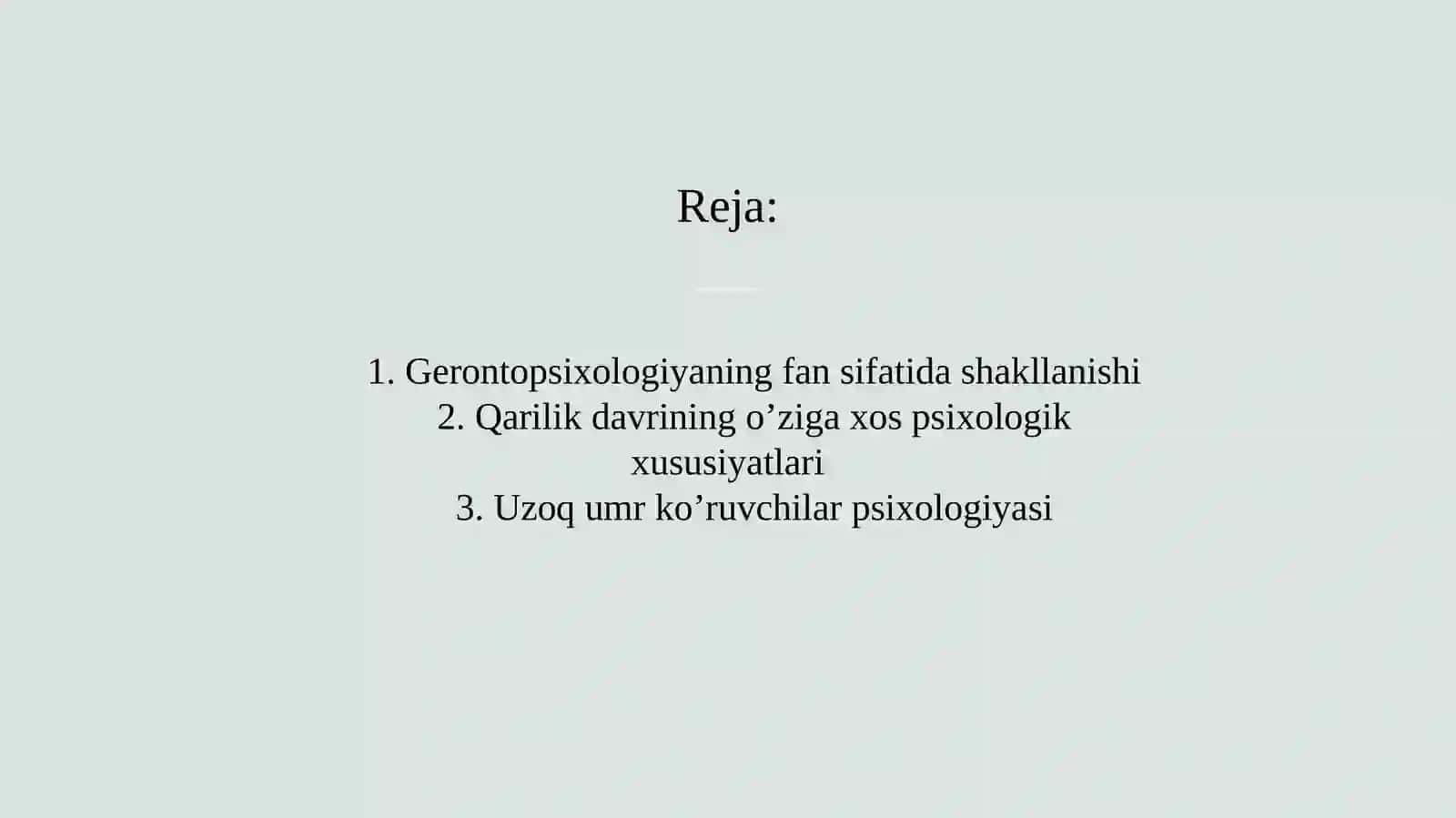 Qarilik davrida kognitiv soxaning òziga xosligi 2