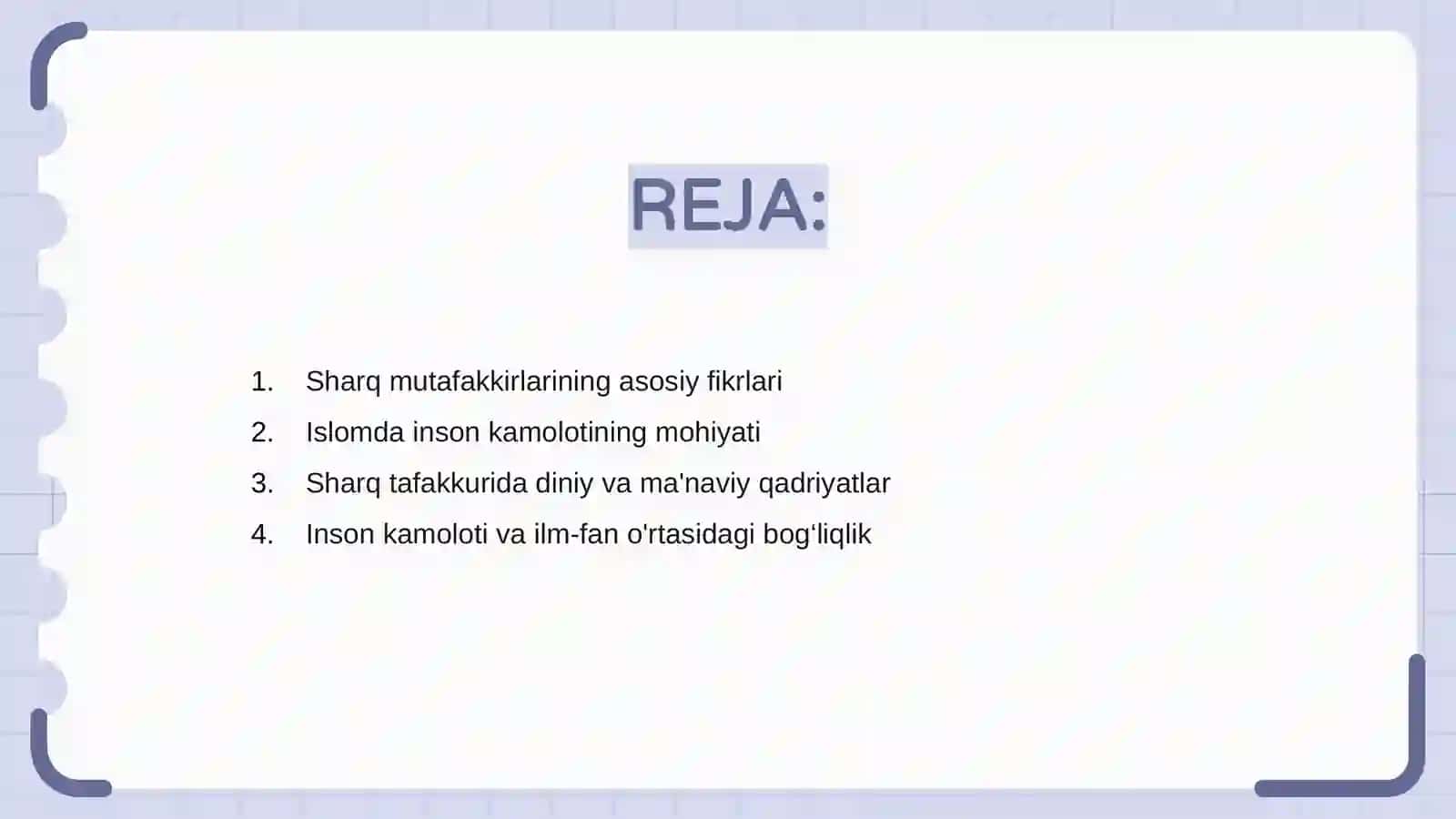 Sharq mutafakkirlarining islom dinidagi inson kamoloti 2
