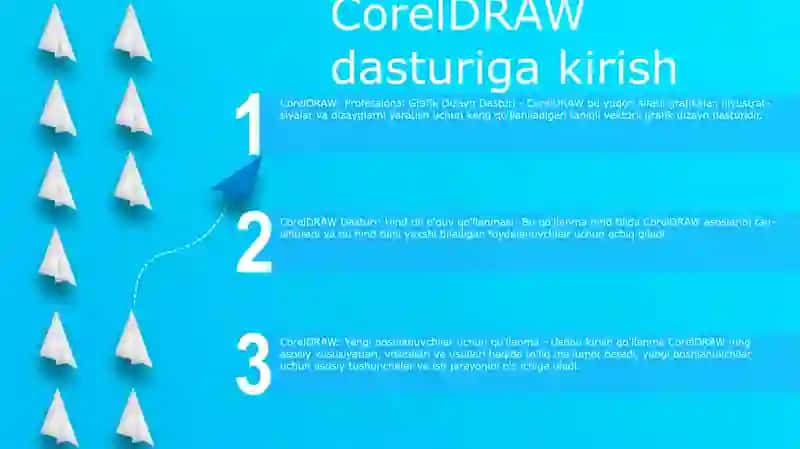 CorelDRAW Dasturi 2