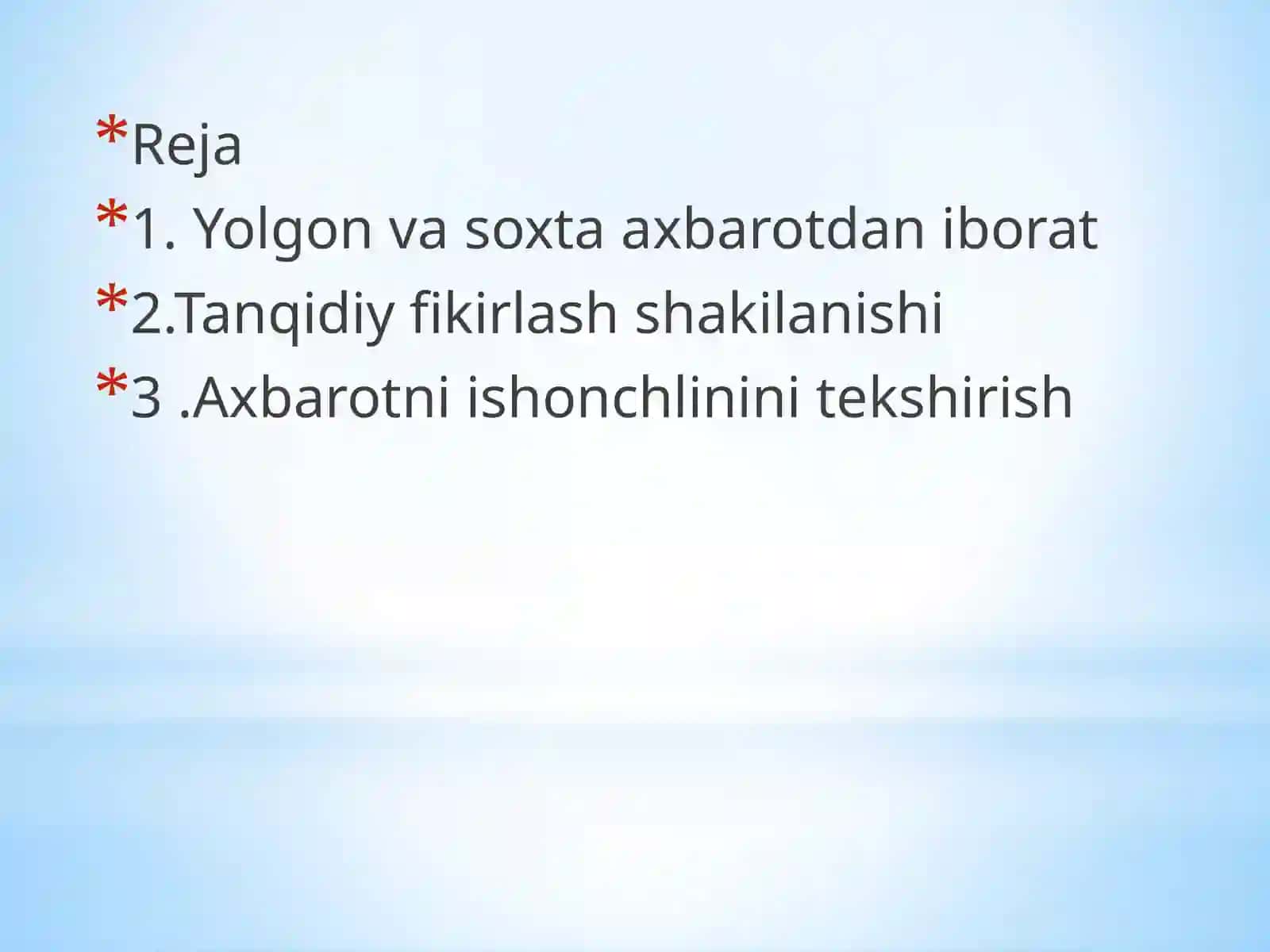 Chegarasiz axborot almashinuvi sharoitida media savodxonlikning ahamiyati 2