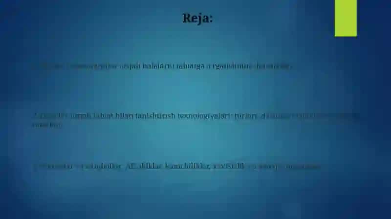 O‘yinlar asosida bolalarni tabiat bilan tanishtirish texnologiyasi 2