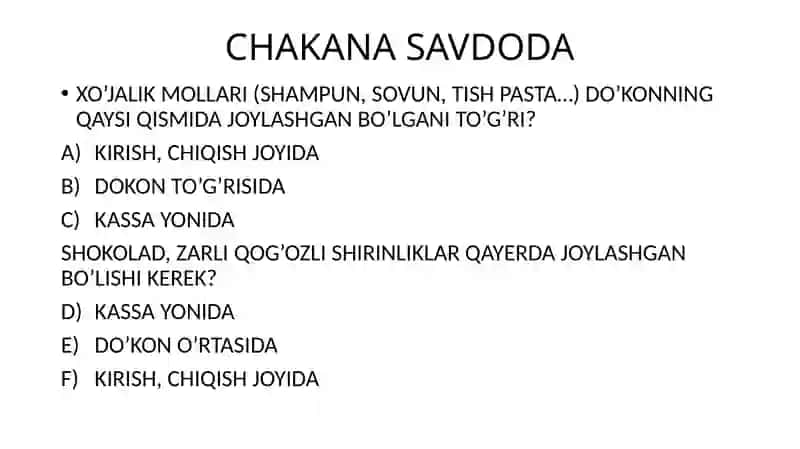 CHAKANA SAVDODA 2