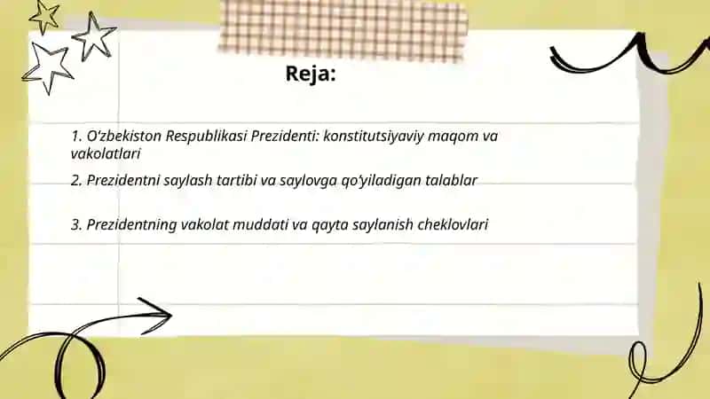 Oʻzbekiston Konstitutsiyasida Davlat Hokimiyatini Amalga Oshirishga Doir Norma 2