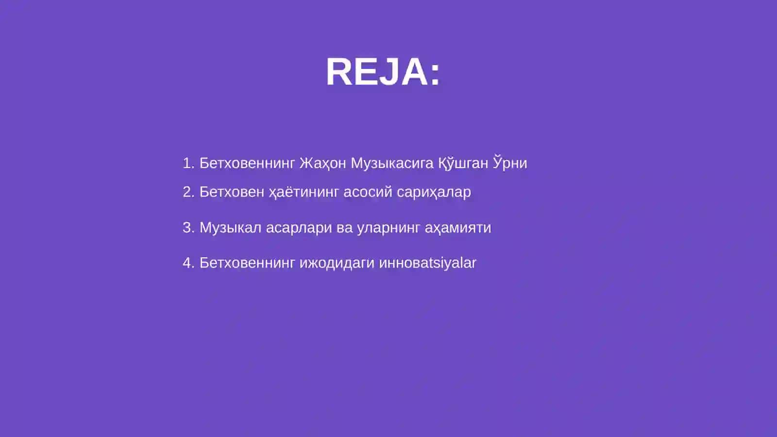 Бетховен haqida rus tilida slayd 2