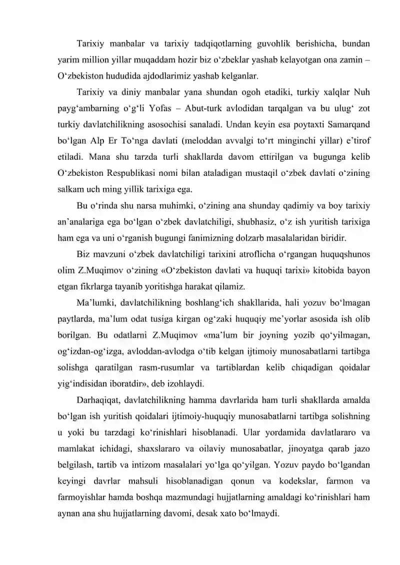 O‘zbekistonda hujjatchilik tarixi 2