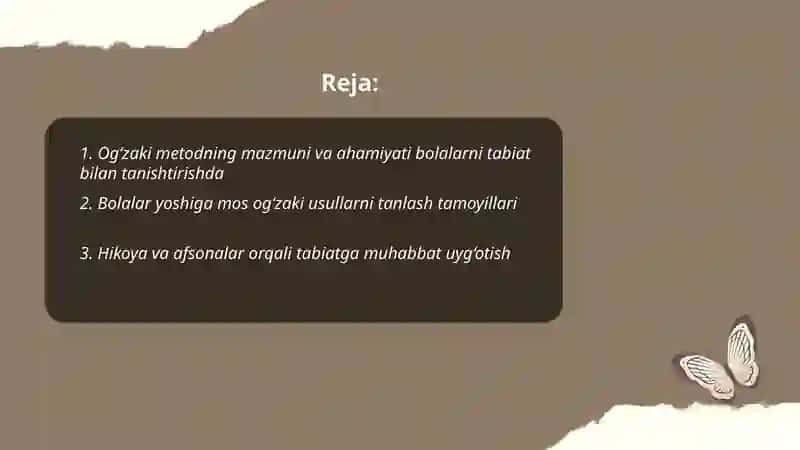 Bolalar tabiat bilan tanishtirish 2