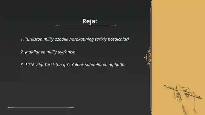 TURKISTON O‘LKASIDAGI MILLIY OZODLIK HARAKATLARI 2