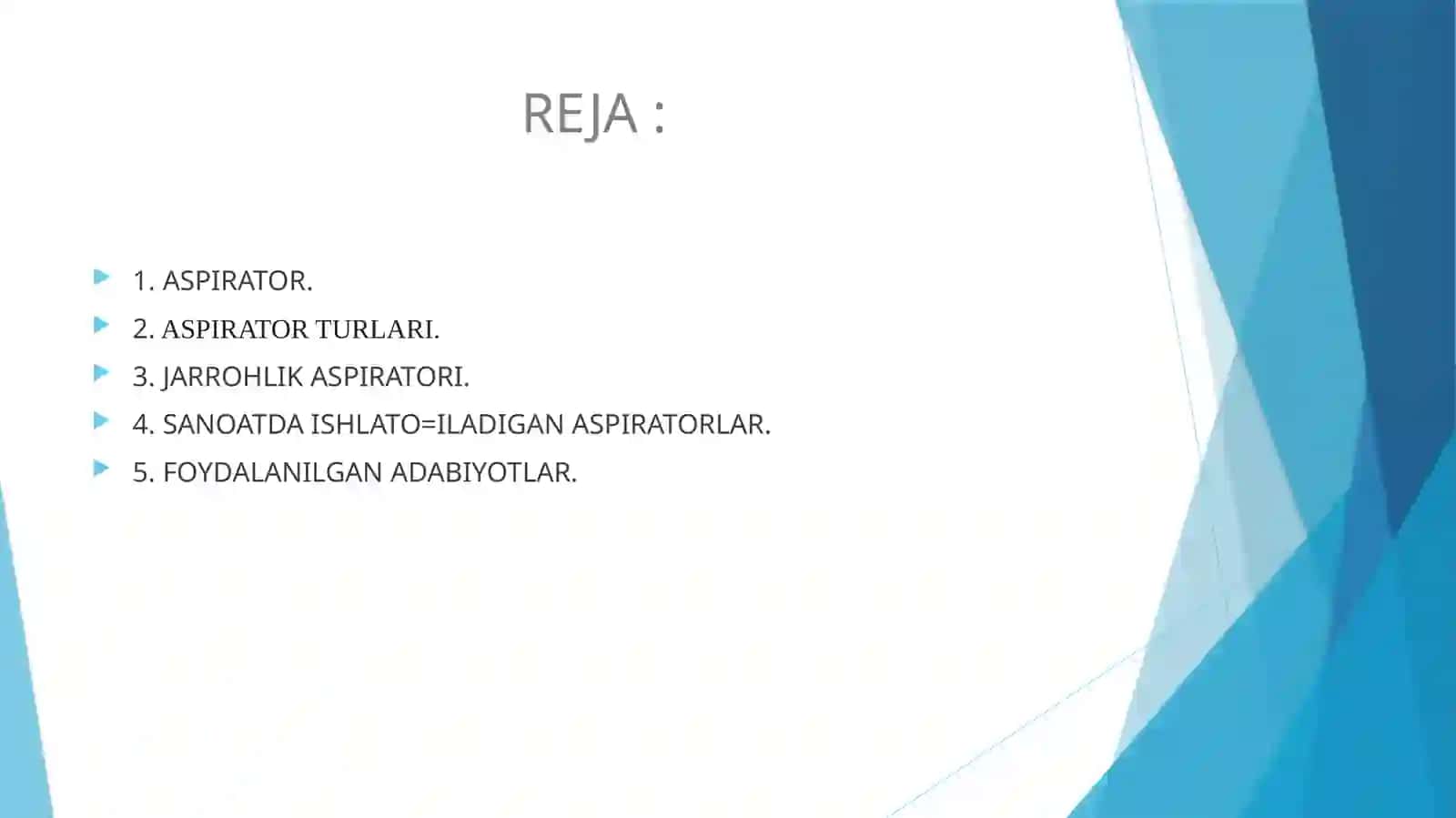 TIBBIYOTDA QO‘LLANILADIGAN ASPIRATOR QURILMA MAKETINI YARATISH 2