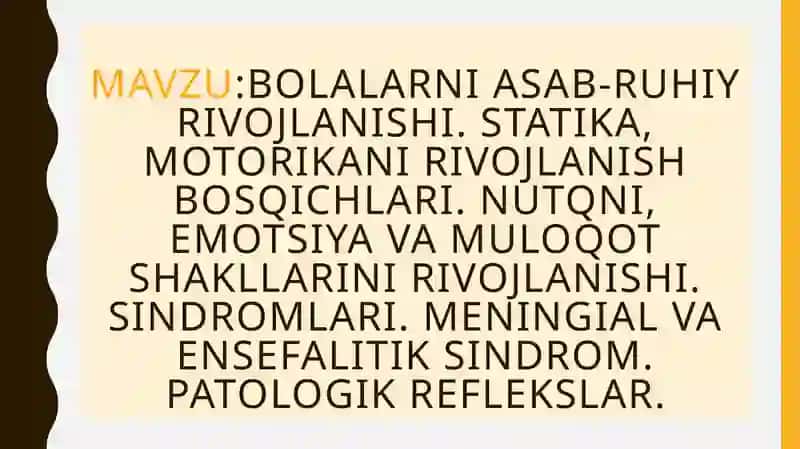 Bolalarni asab-ruhiy rivojlantirish 2