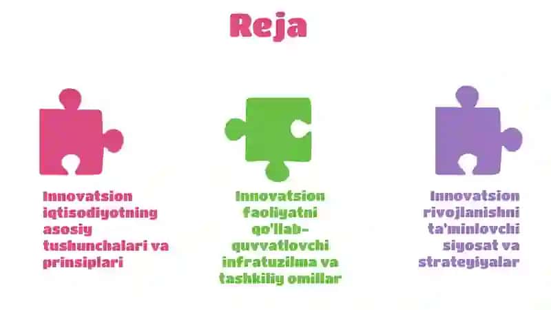 Innovatsion iqtisodiyotni rivojlantirish omillari 2