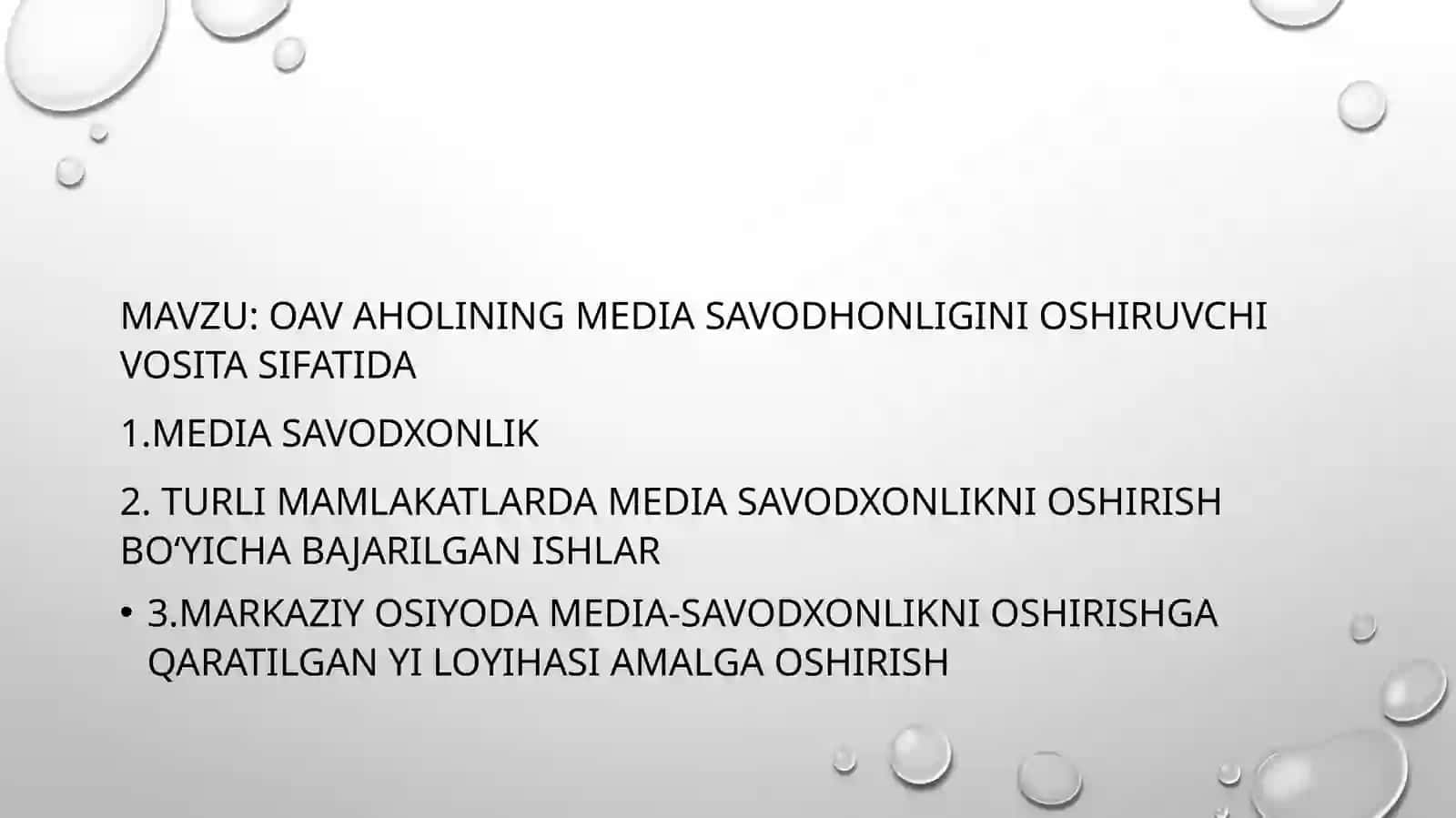 media savodxonlik va axborot madaniyati Ifanidan tayyorlagan TAQDIMOTI 2