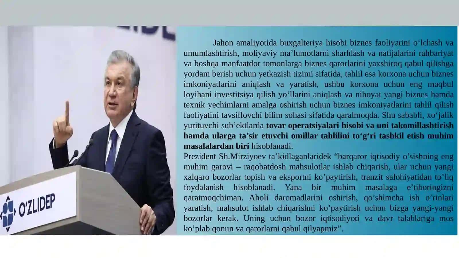 Xo’jalik yurituvchi  sebyektlarda tovar  operatsiyalari hisobini takomillashtirish yo’llari 2