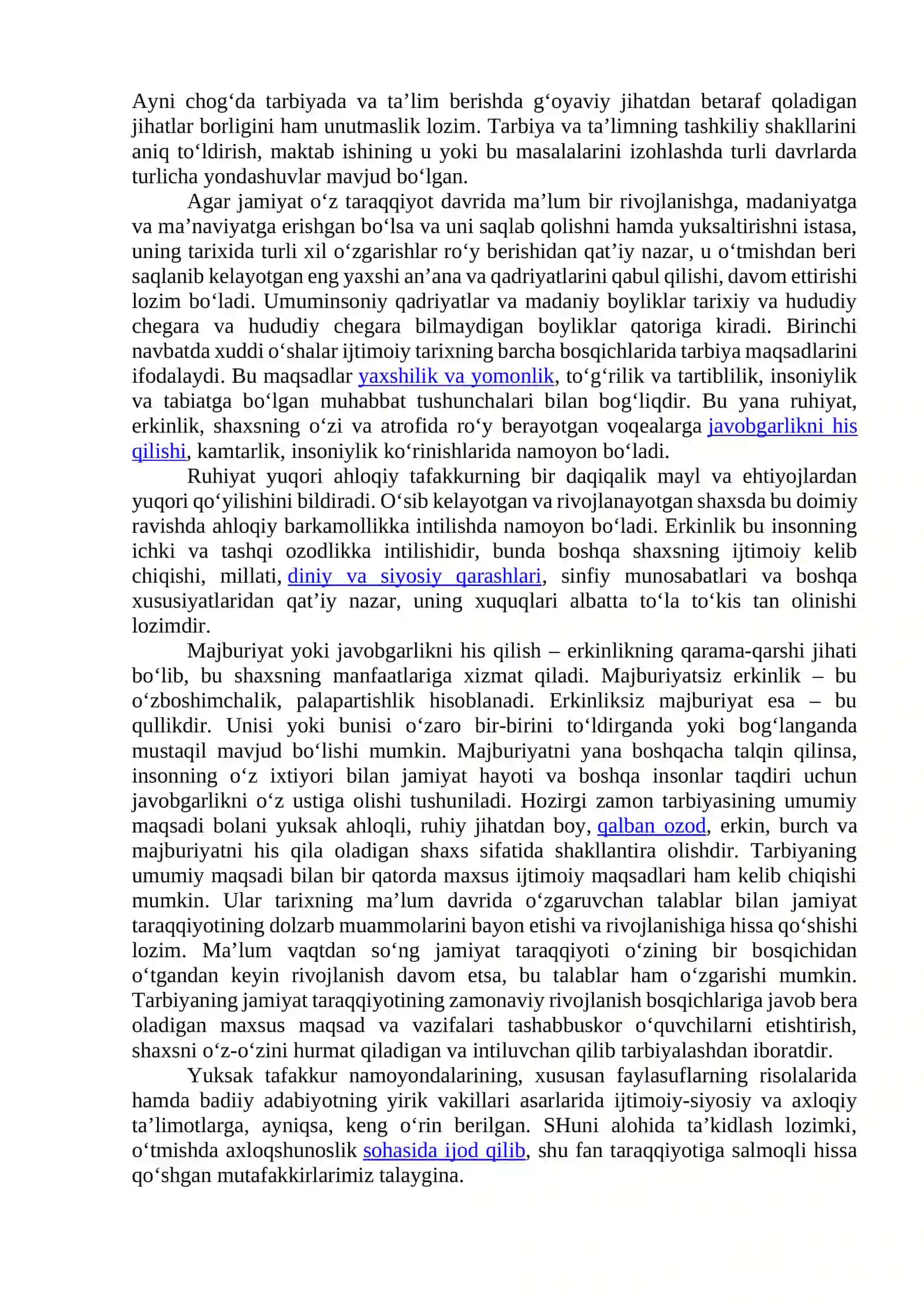 Tarbiya jarayonining psixologik asoslari 2
