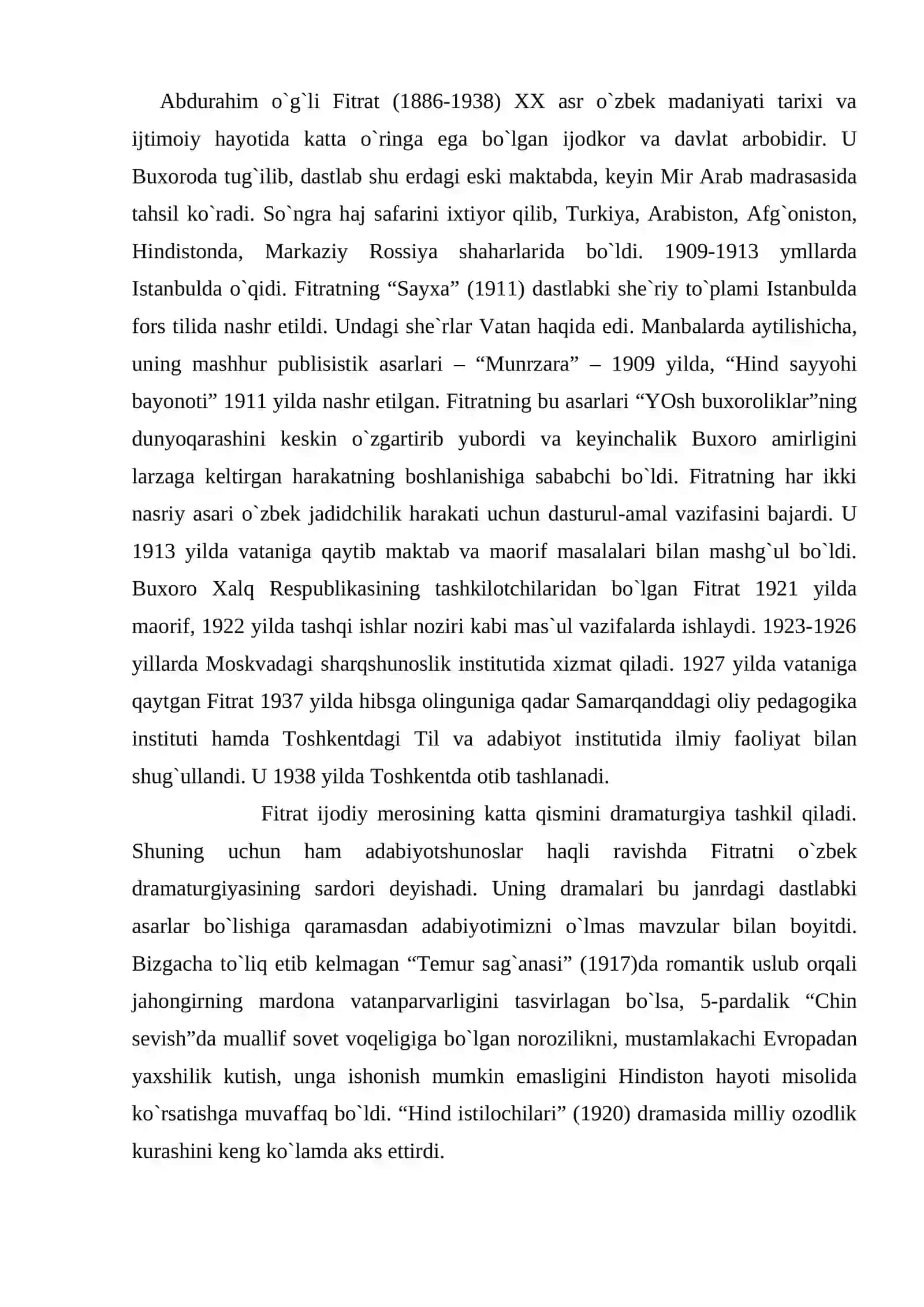 A.Fitrat  ijоdi 2