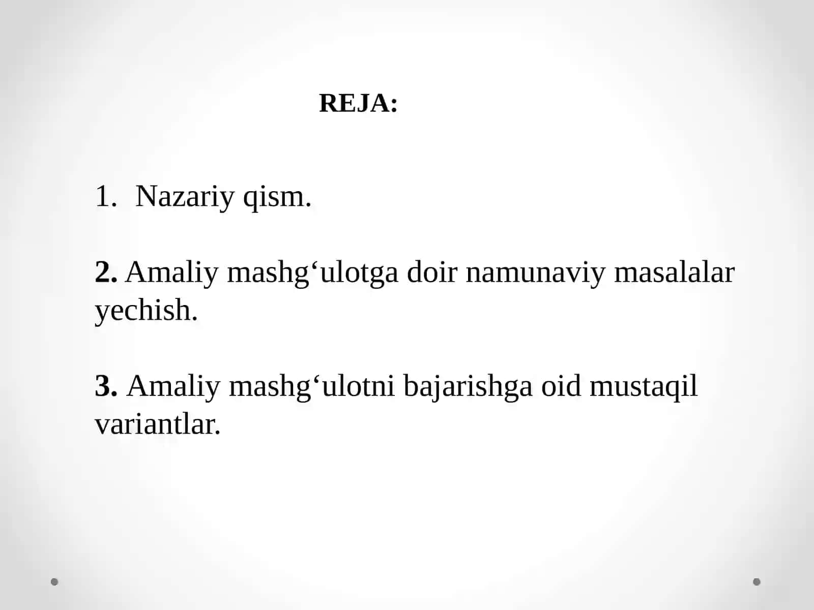 Elektr o‘tkazgichlar va ularga oid masalalar 2