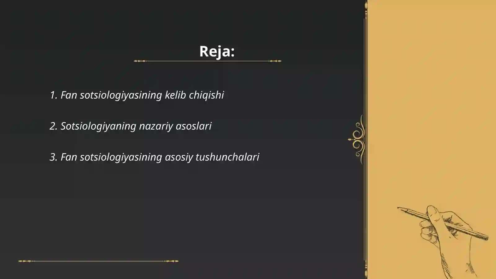 Fan sotsiologiyasining obʼekt va predmet Zulfizar 2