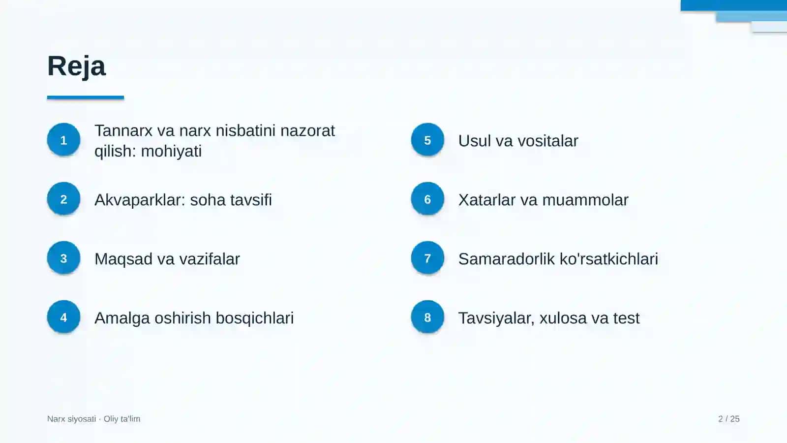 akvaparklarda tannarx va narx nisbatini nazorat qilish 3479 2
