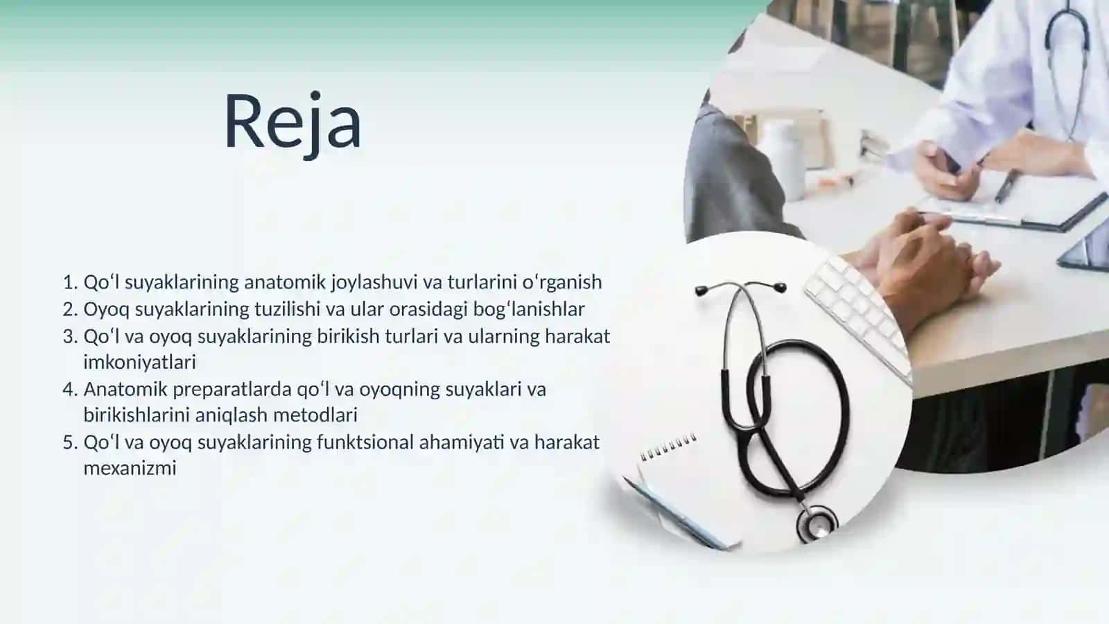 Qo‘l va Oyoq Suyaklari 2