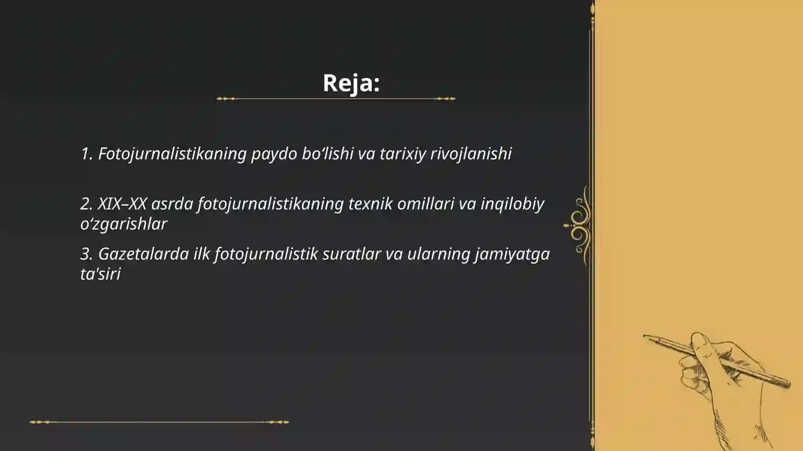 Foto jurnalistika va mobilagrafiya tarixi 2