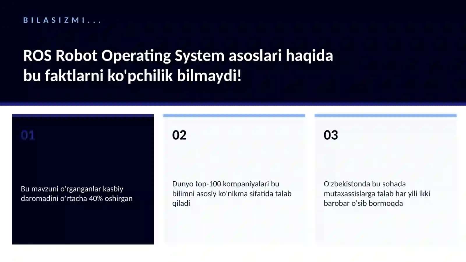 ROS Robot Operating System asoslari 2
