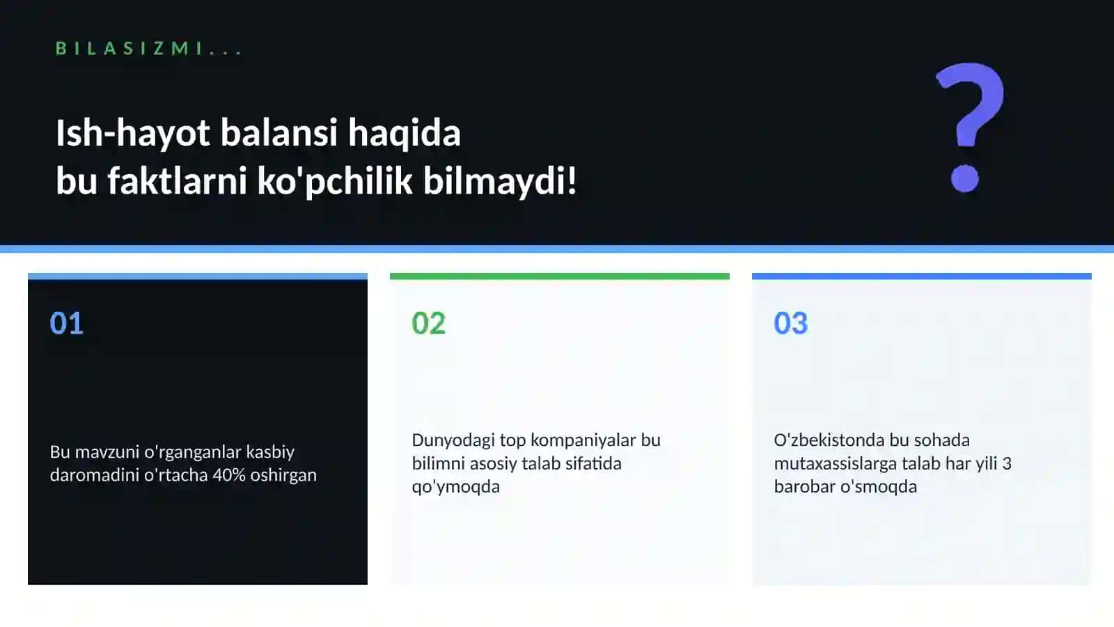 Ish-hayot balansi 2
