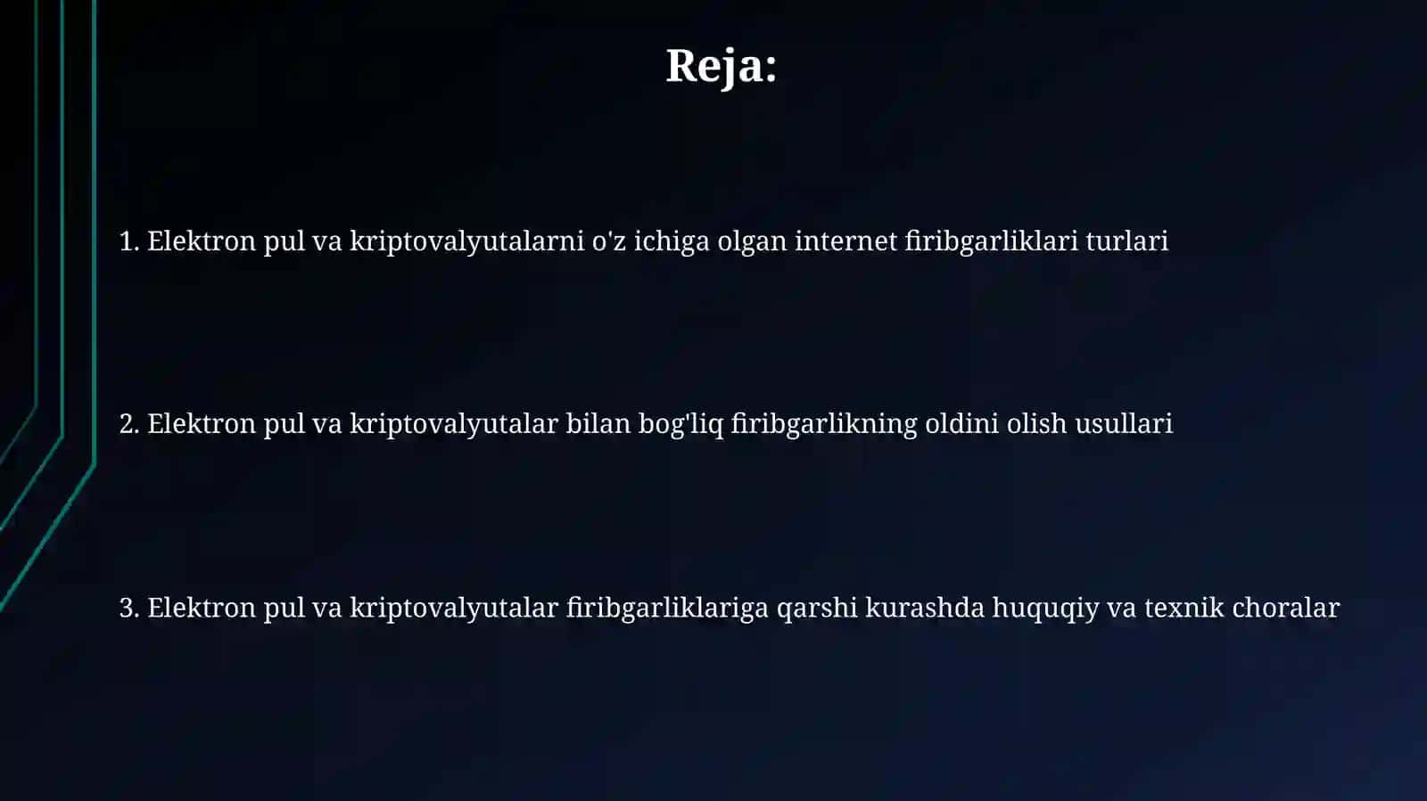 Internet tarmog'idagi elektron pullar va kriptovalyutalar bilan sodir bo'ladigan tovlamachiliklar 2